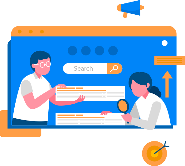 Online learning illustration